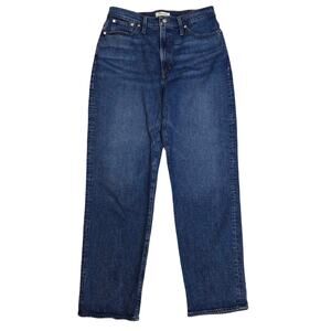 Size 31T Madewell Jeans The Perfect Vintage Straight Jean Stretch Denim Tall